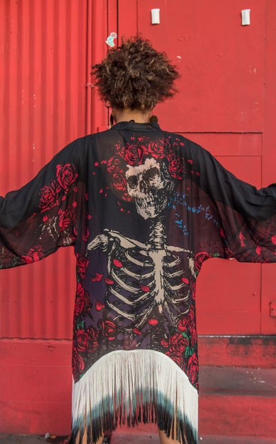Grateful Dead Kimono - Bertha - Jammin Warrior Collective - Warrior Within Designs , 