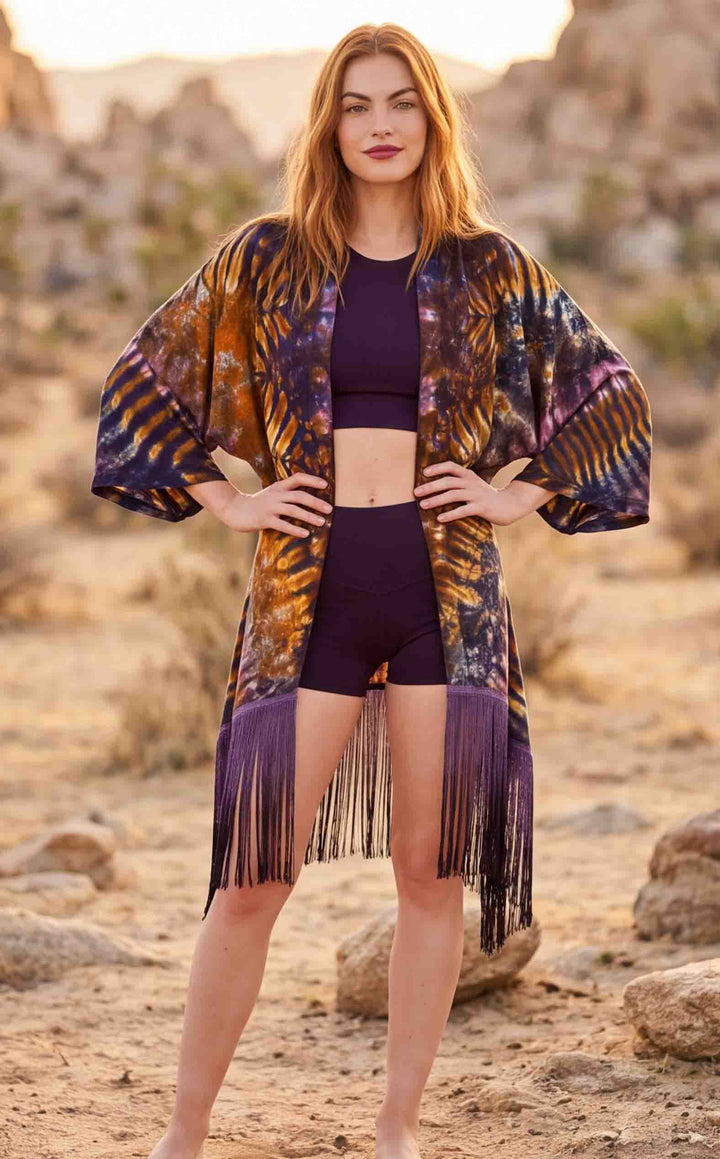 Tie Dye Kimono