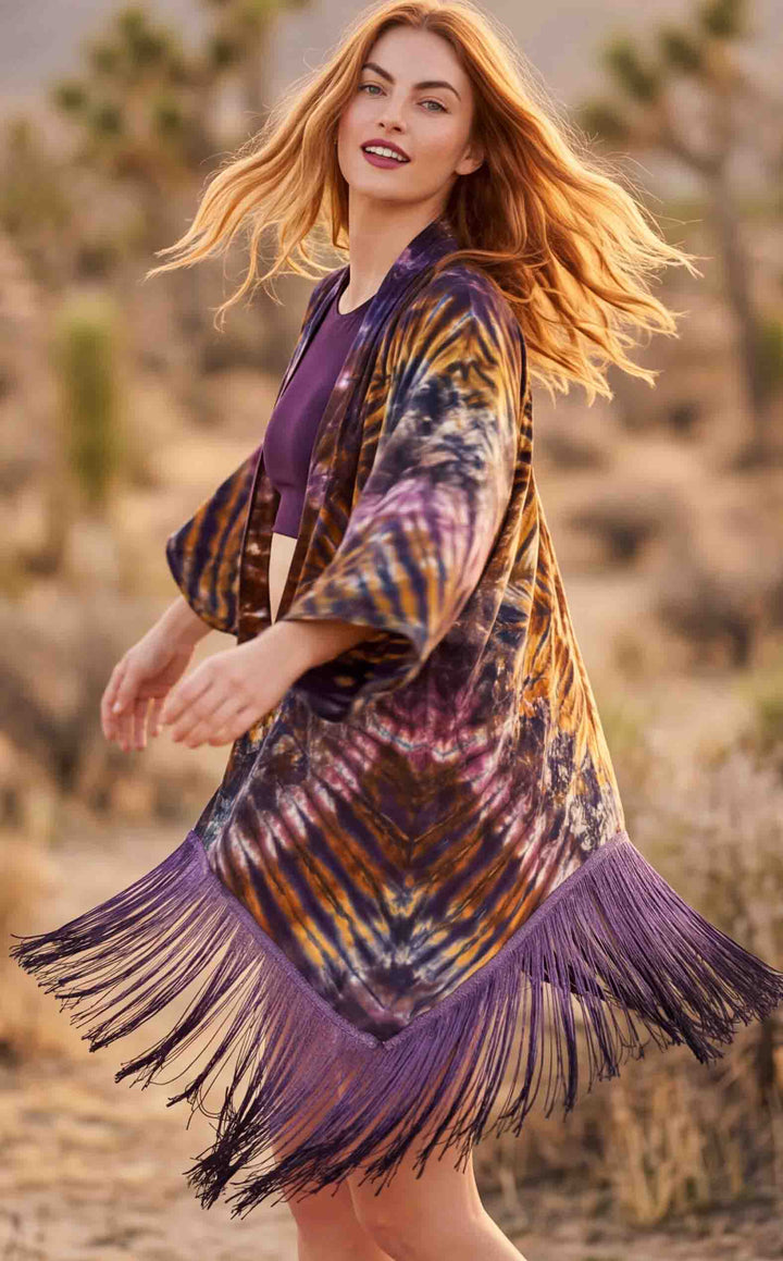 Tie Dye Kimono