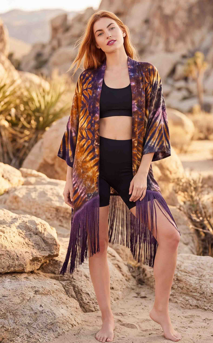 Tie Dye Kimono