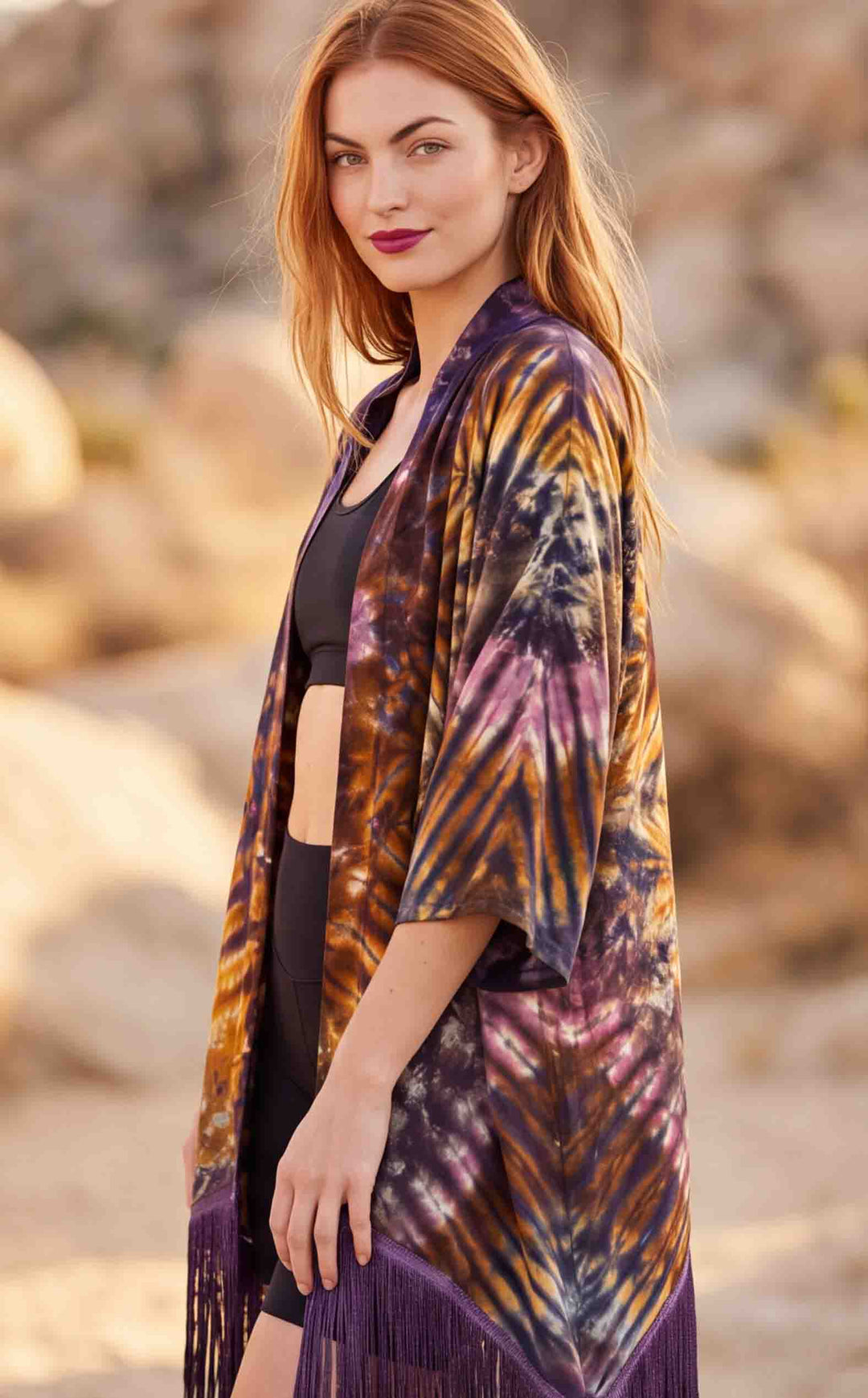 Tie Dye Kimono