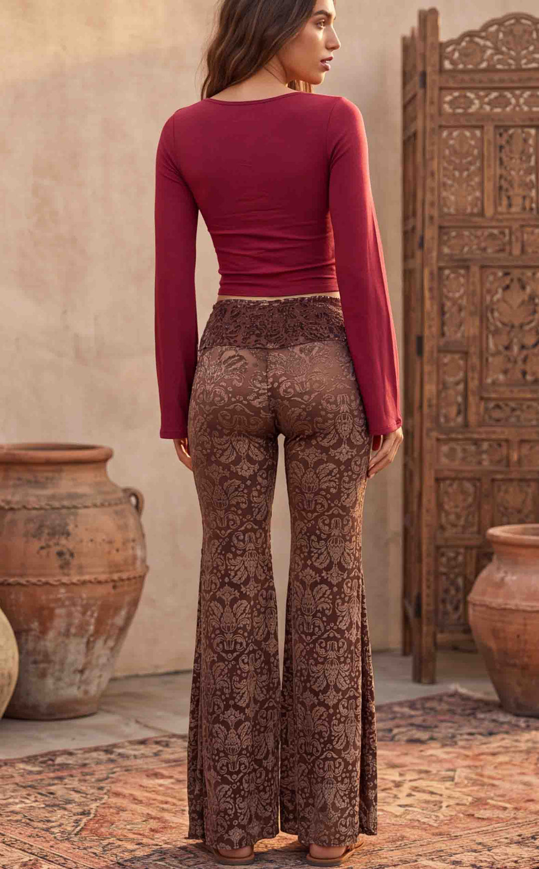 Cocoa Burnout Velvet Big Bells