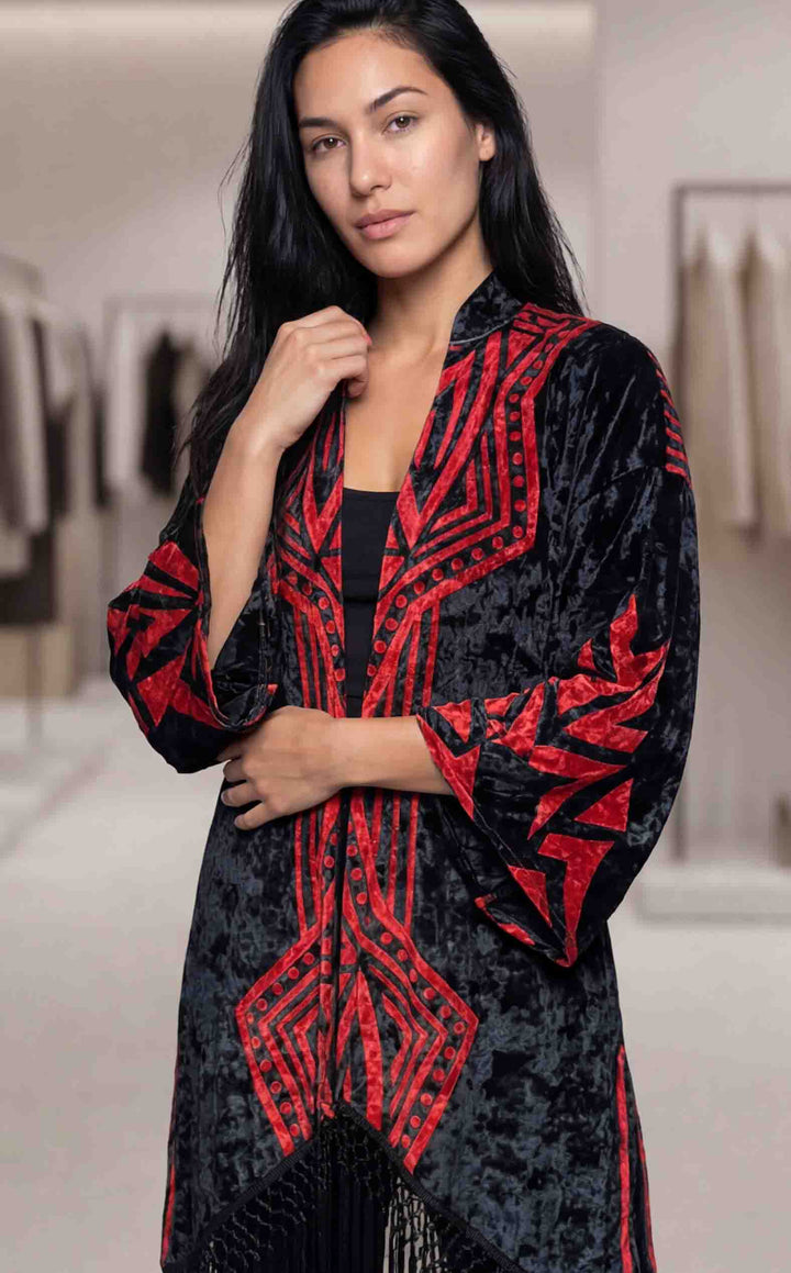 1977 Grateful Dead VELVET Kimono - 4 Colors