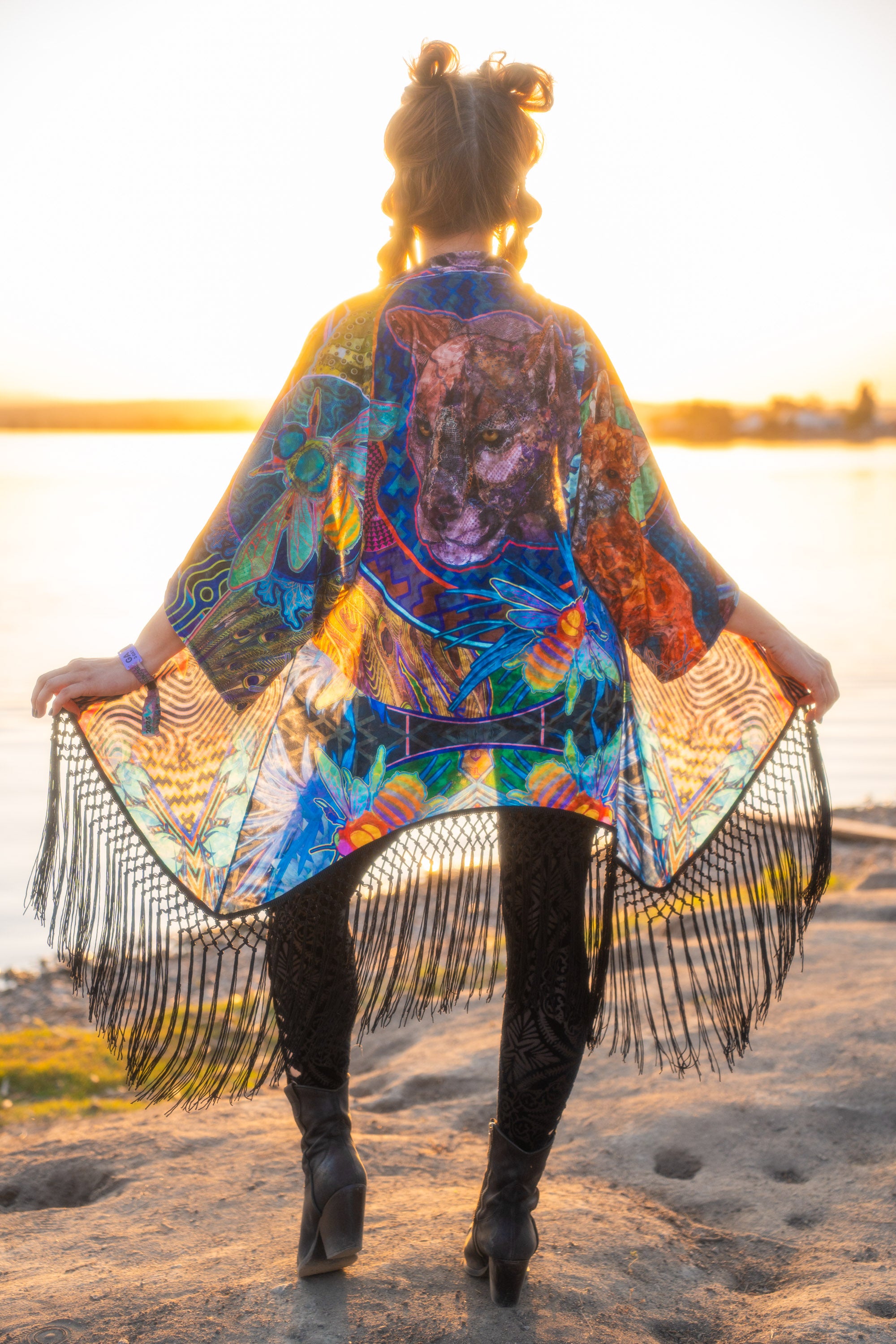 Android Jones Kimono Santa Clara - Warrior Within Designs