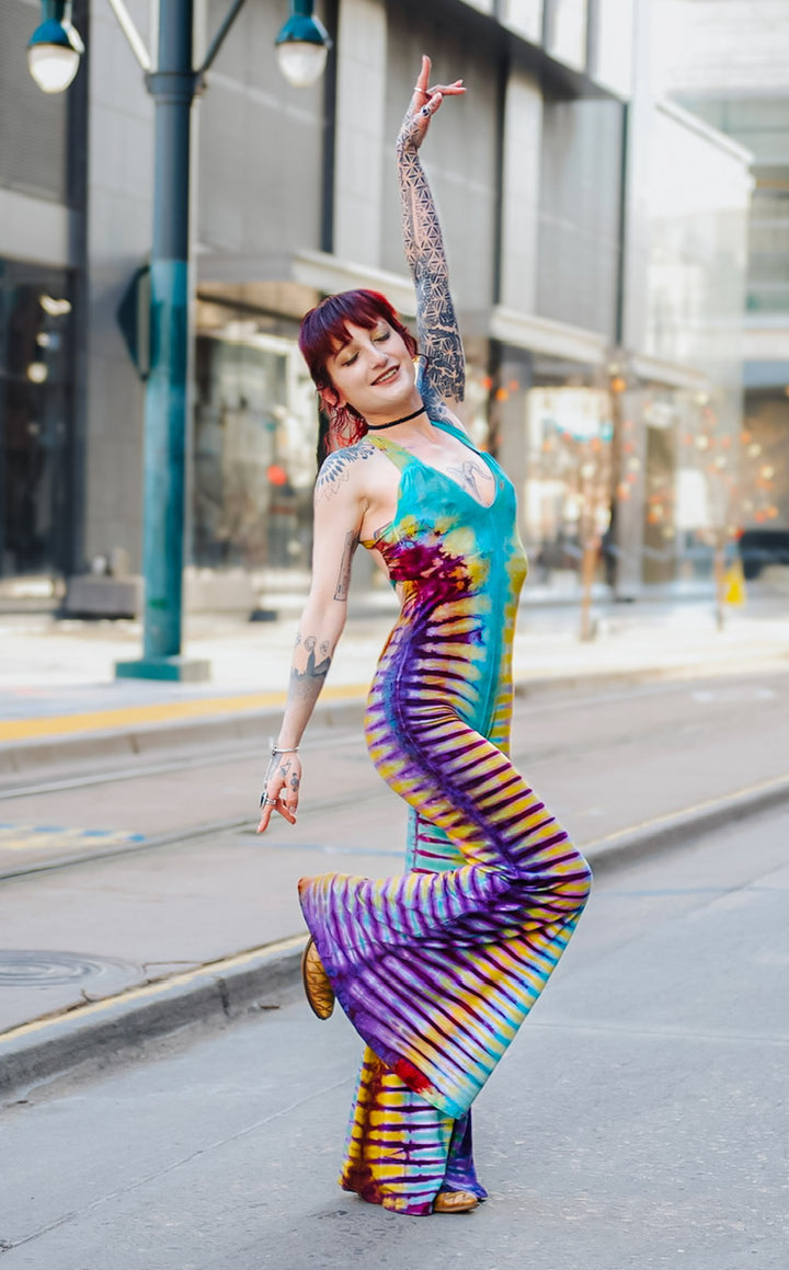 Tie Dye Tigra Onesie