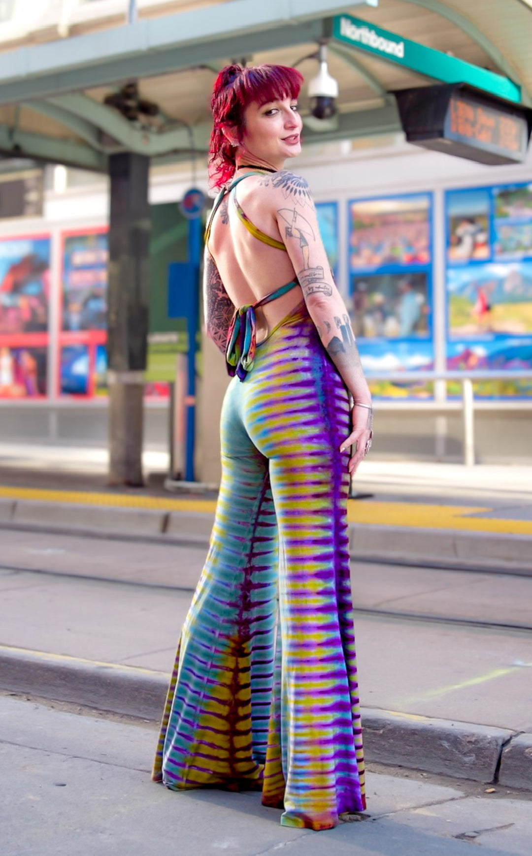 Tie Dye Tigra Onesie