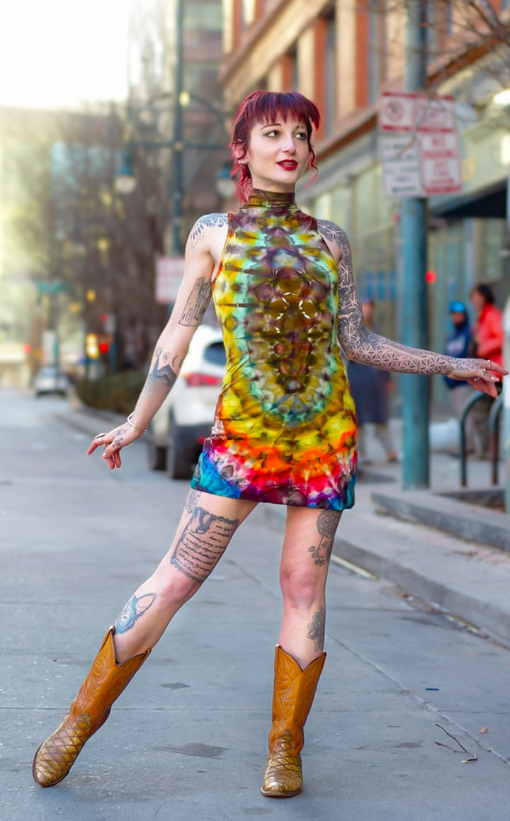 Tie Dye Dyna Dress