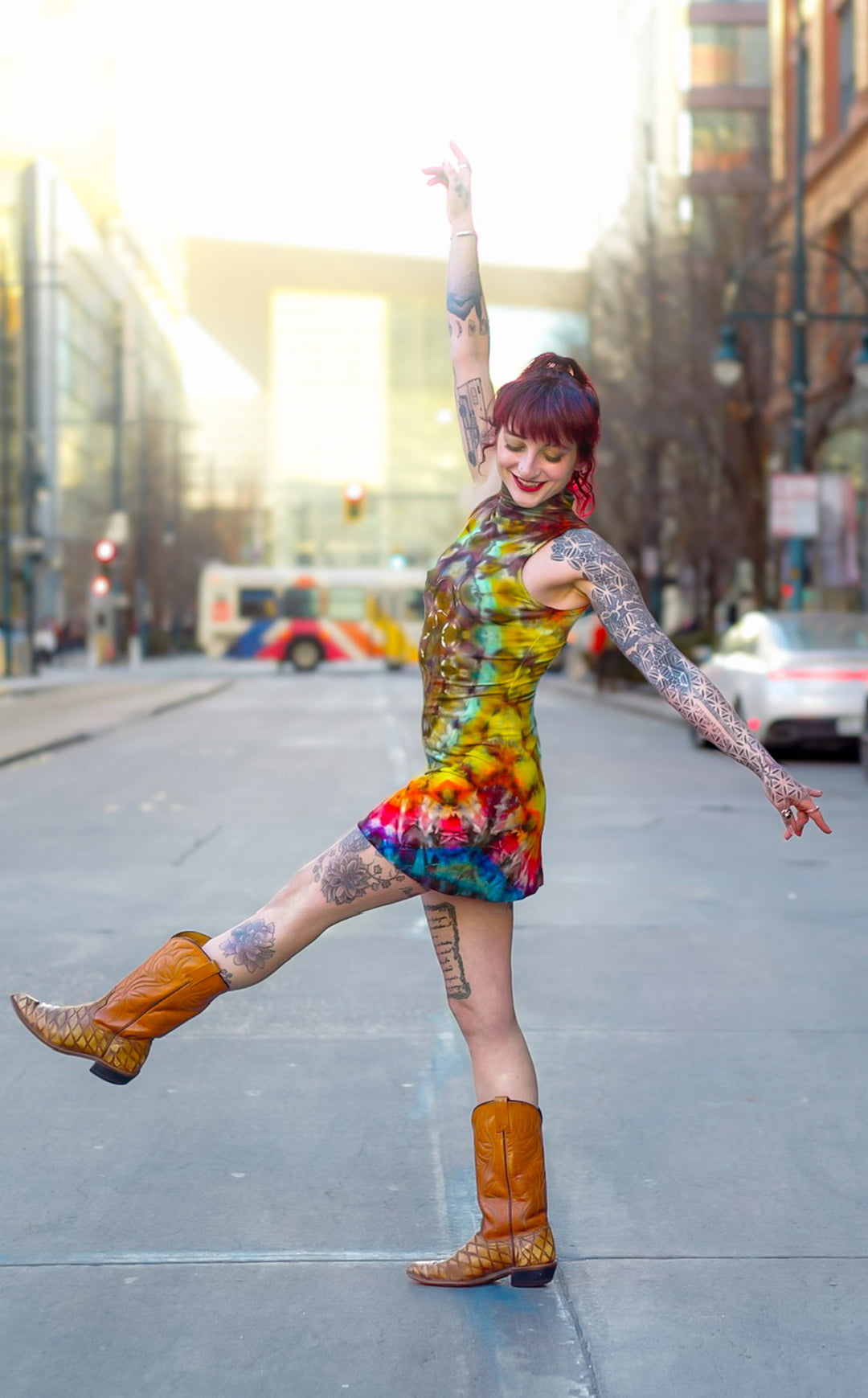 Tie Dye Dyna Dress
