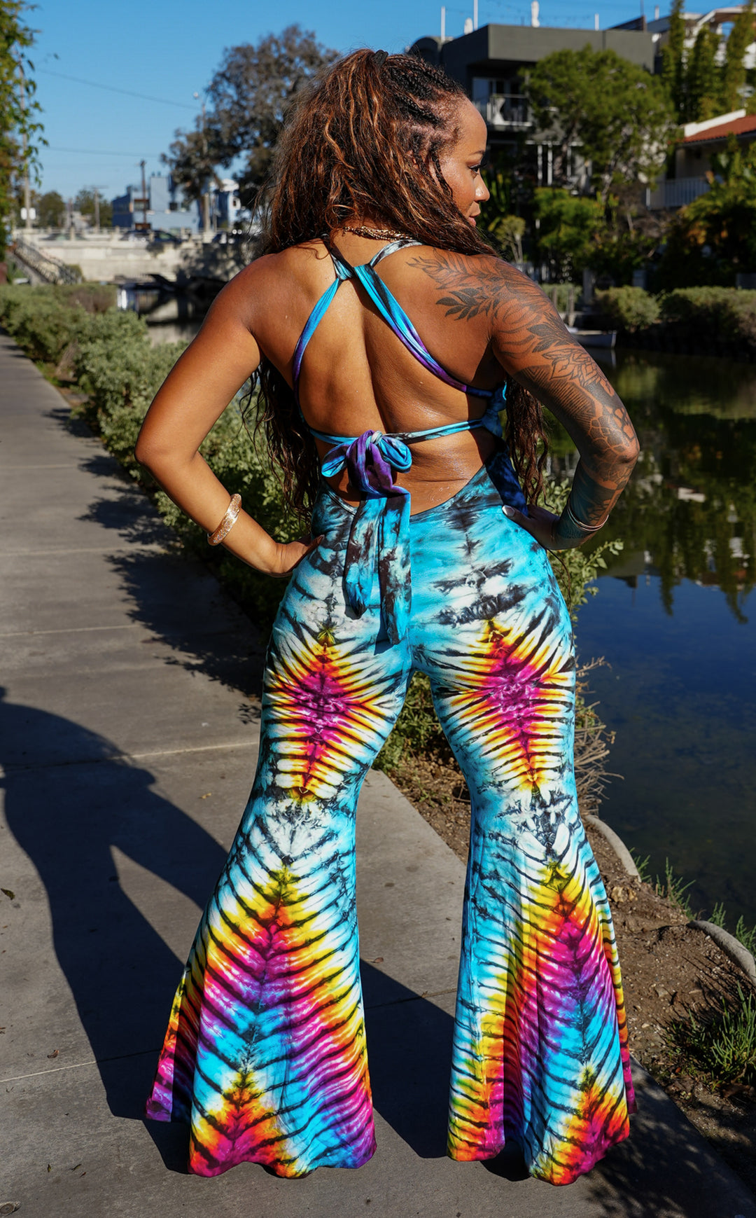 Tie Dye Tigra Onesie