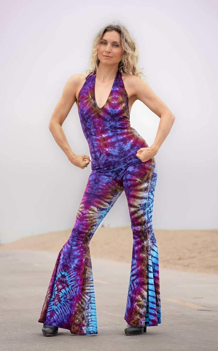 Tie Dye Liberty Super Bell Onesie