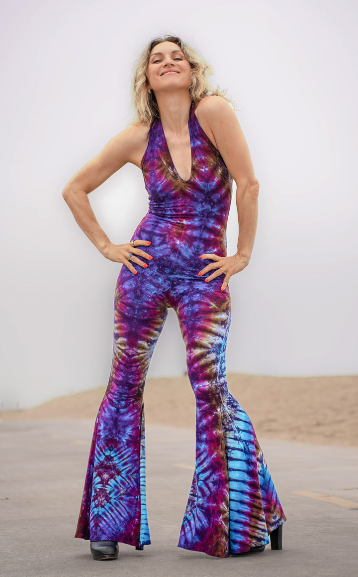 Tie Dye Liberty Super Bell Onesie