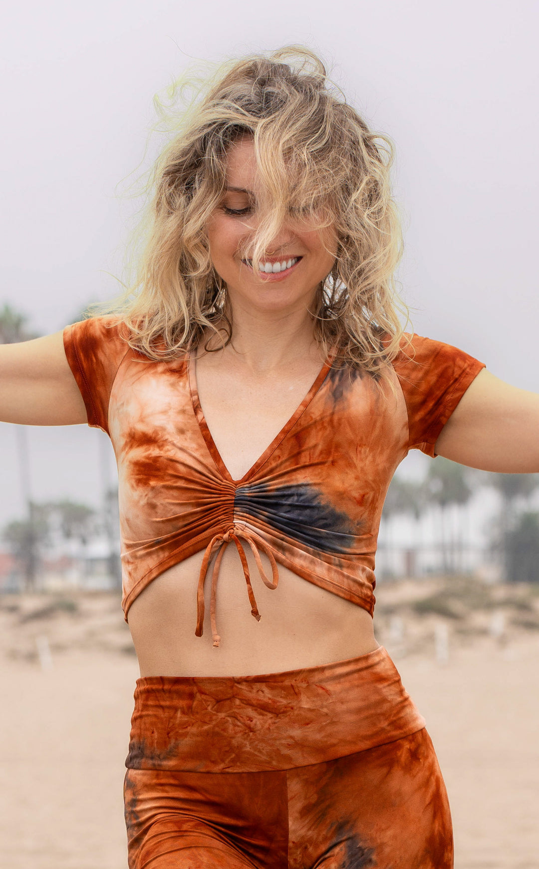 Rust Crush Cinch Top