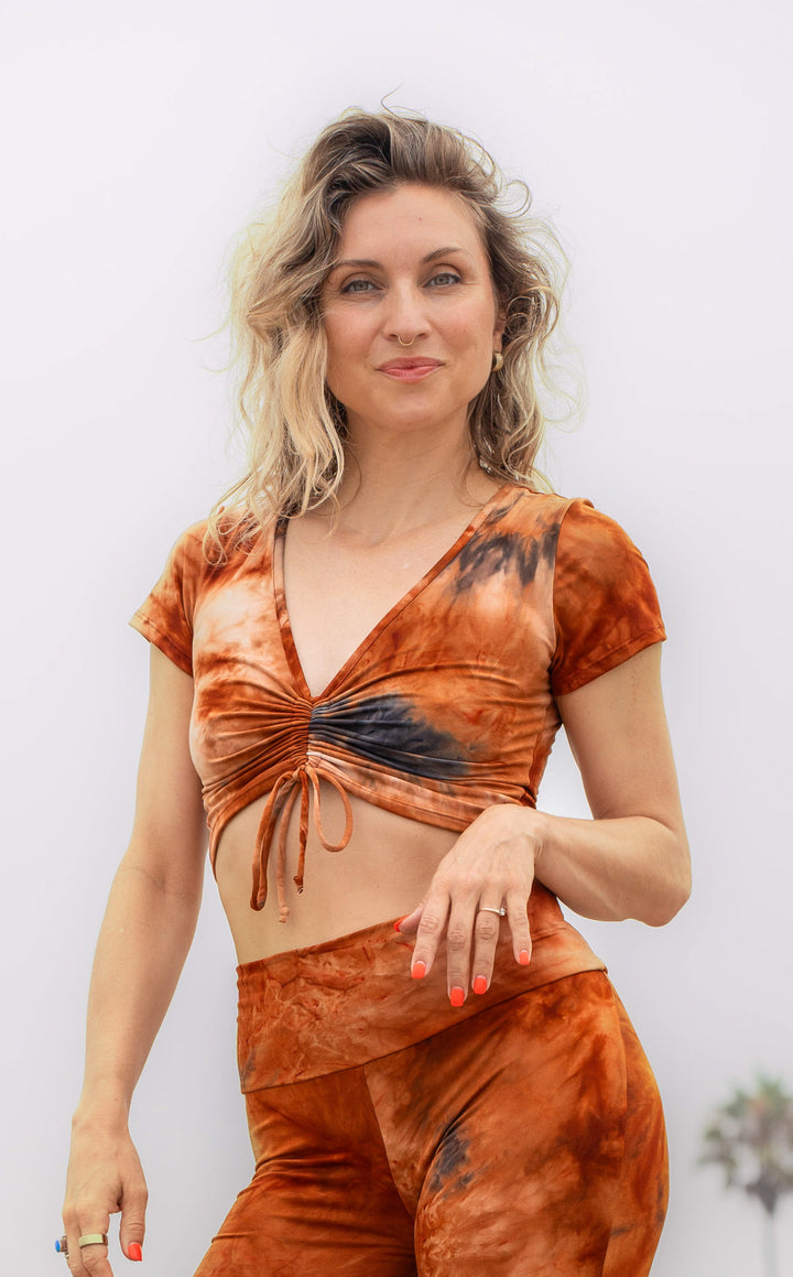 Rust Crush Cinch Top