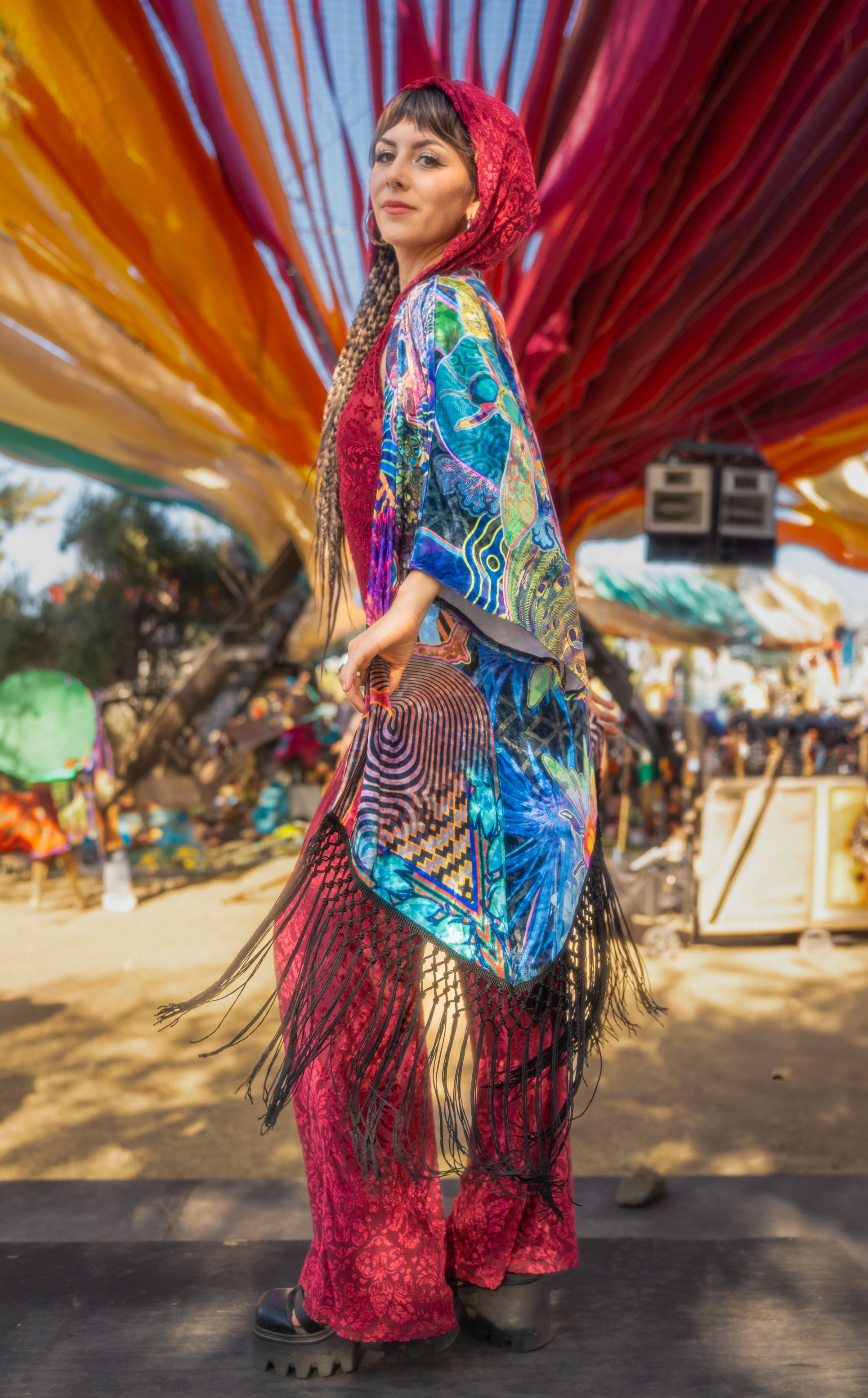 Android Jones Kimono Santa Clara - Warrior Within Designs