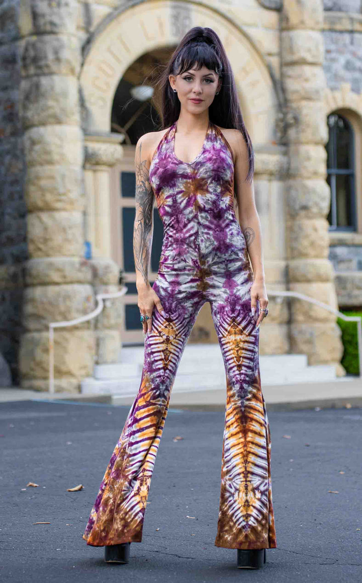 Tie Dye Liberty Super Bell Onesie