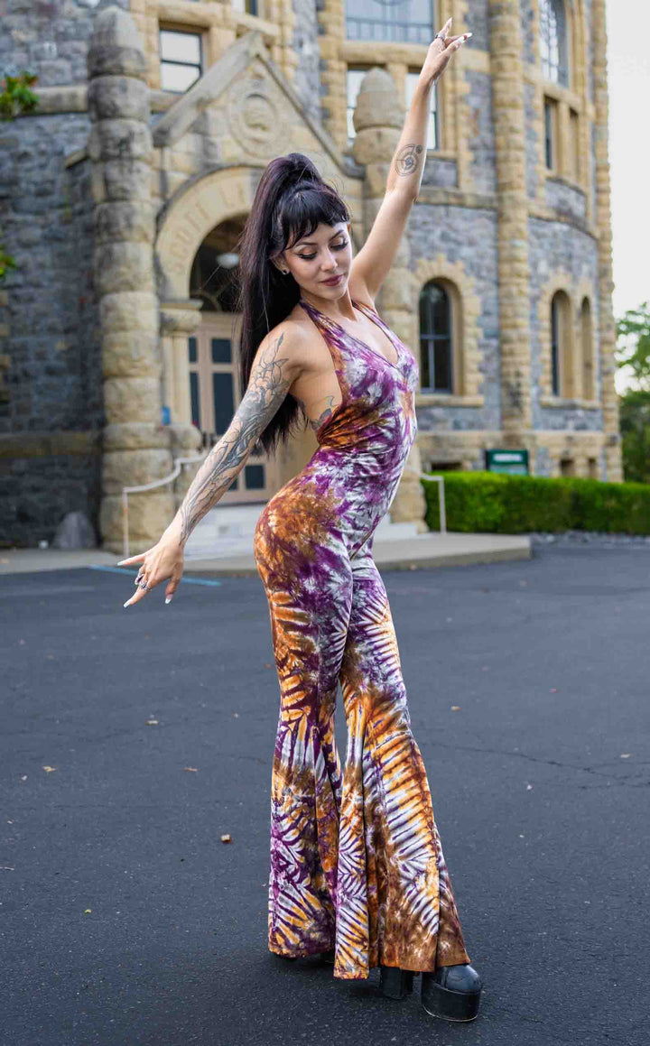 Tie Dye Liberty Super Bell Onesie