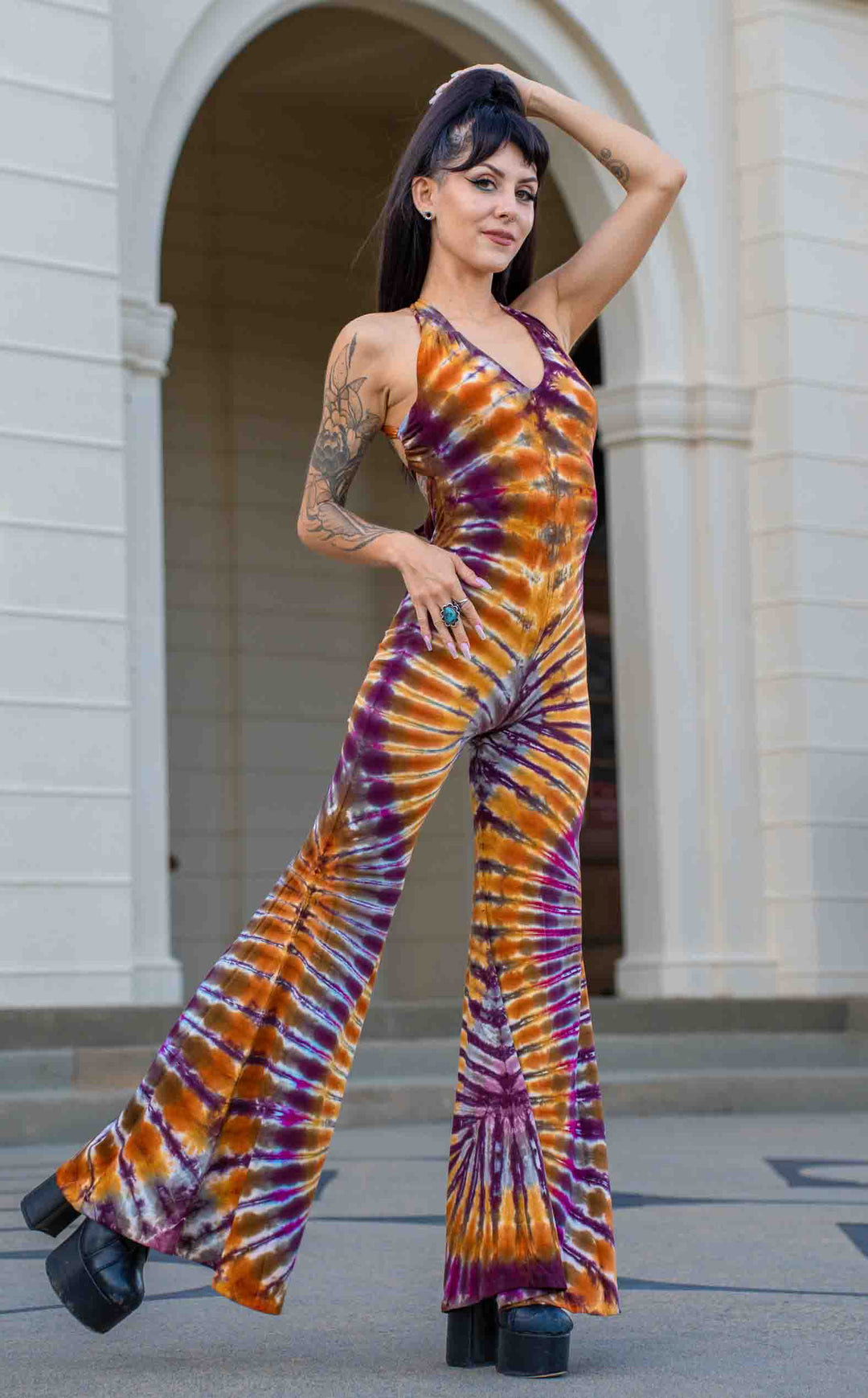Tie Dye Tigra Onesie