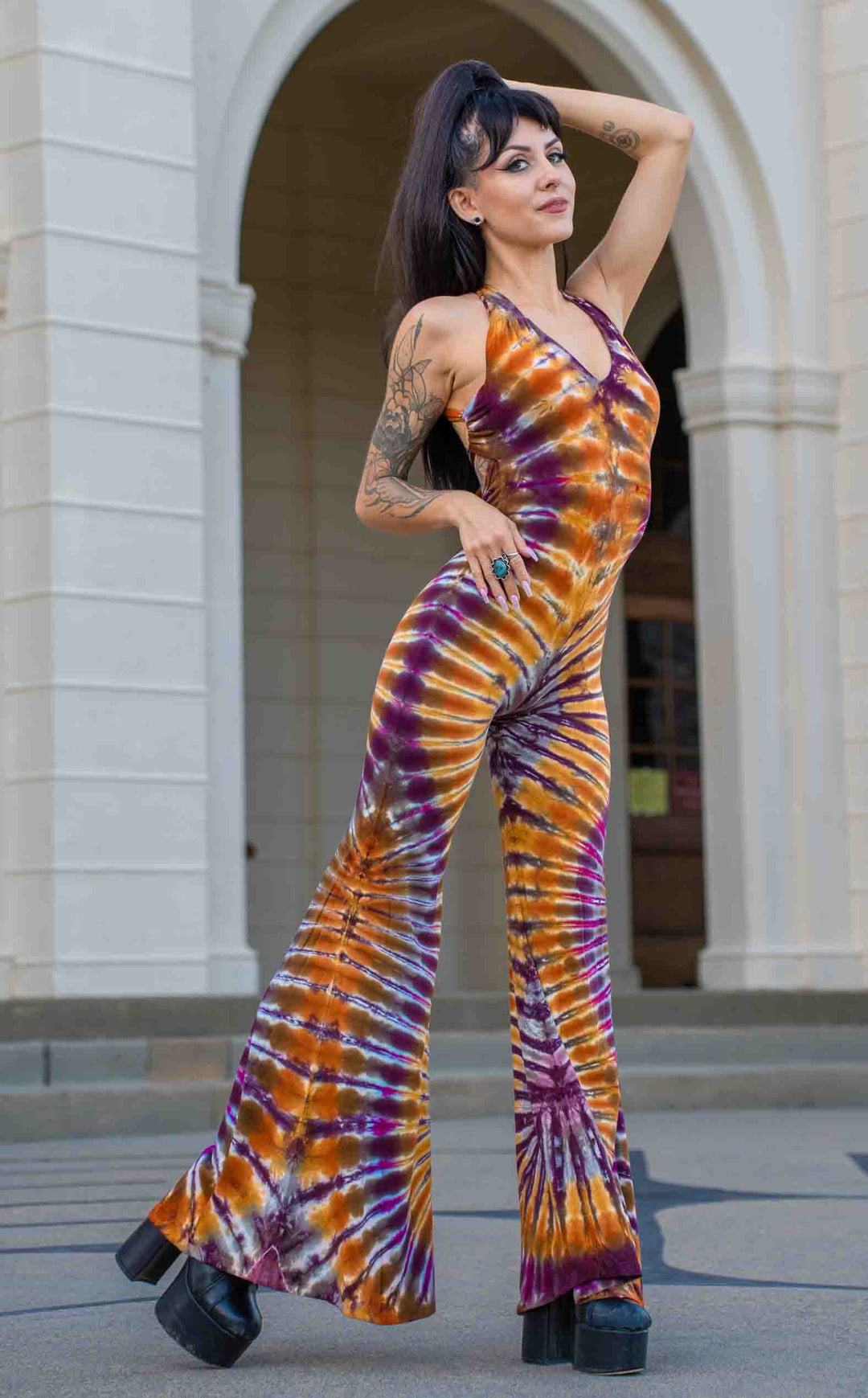 Tie Dye Tigra Onesie