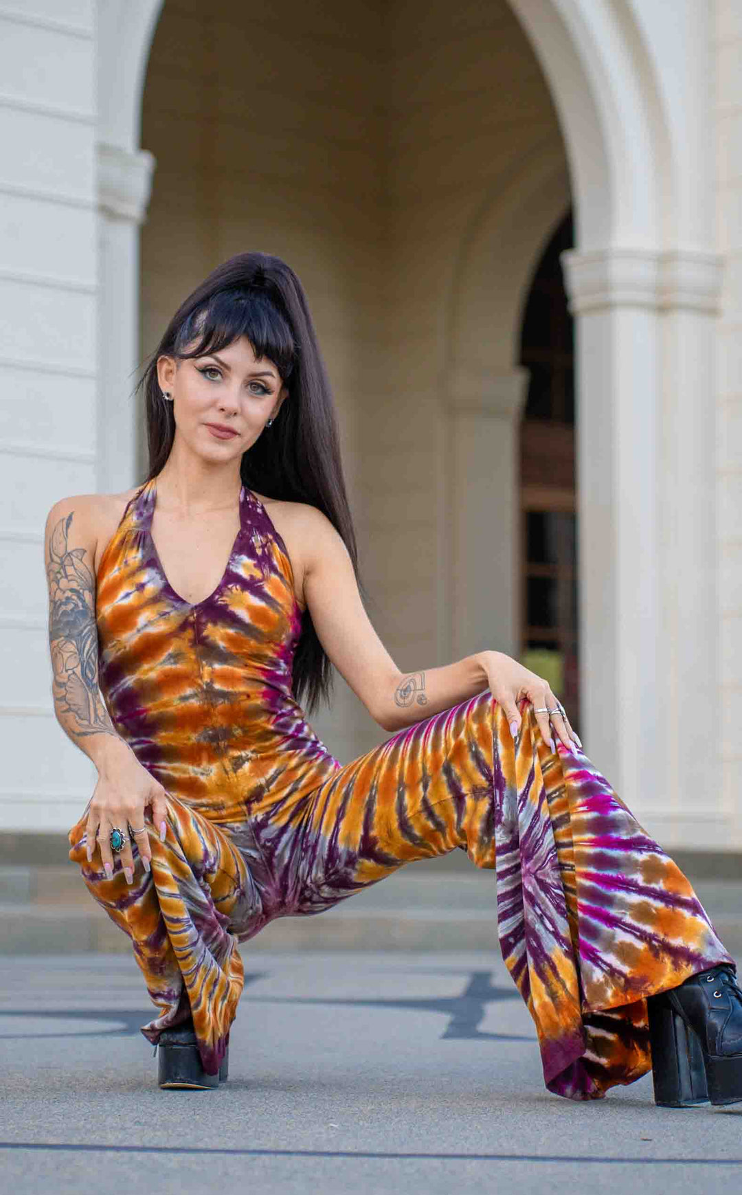 Tie Dye Tigra Onesie