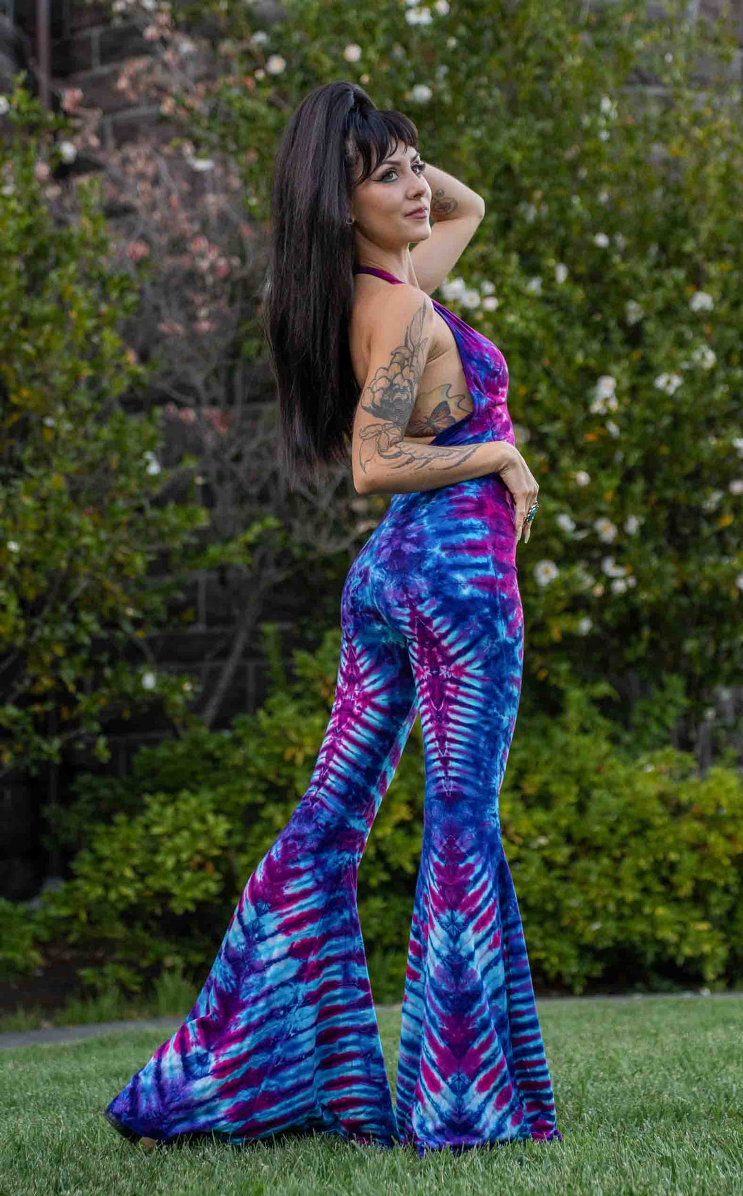 Tie Dye Liberty Super Bell Onesie
