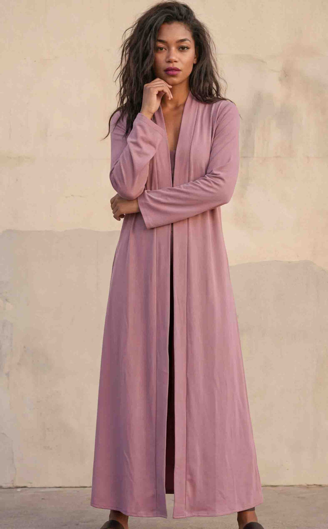 Lilac Bamboo Duster Kimono