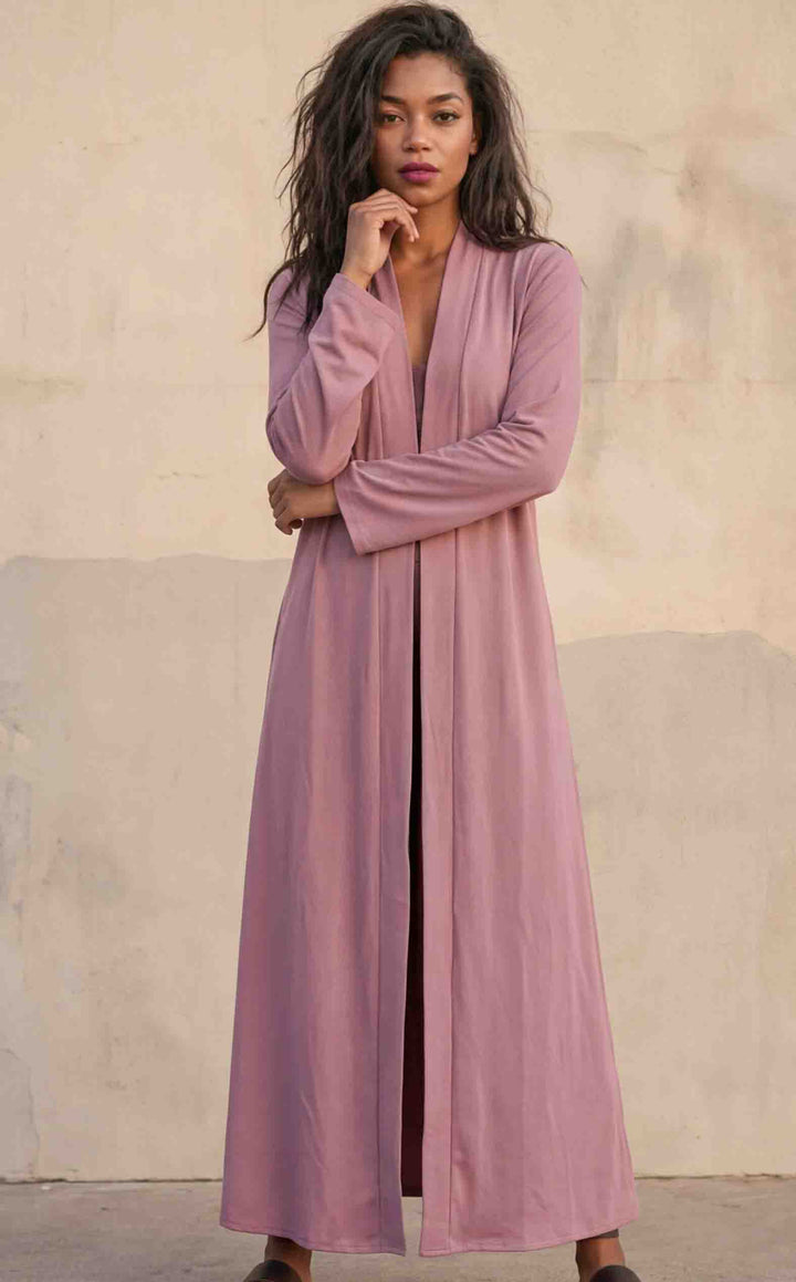 Lilac Bamboo Duster Kimono