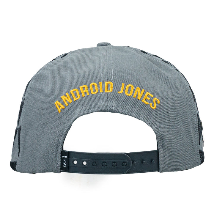 Android Jones Humming Dragon Grey Snapback Hat
