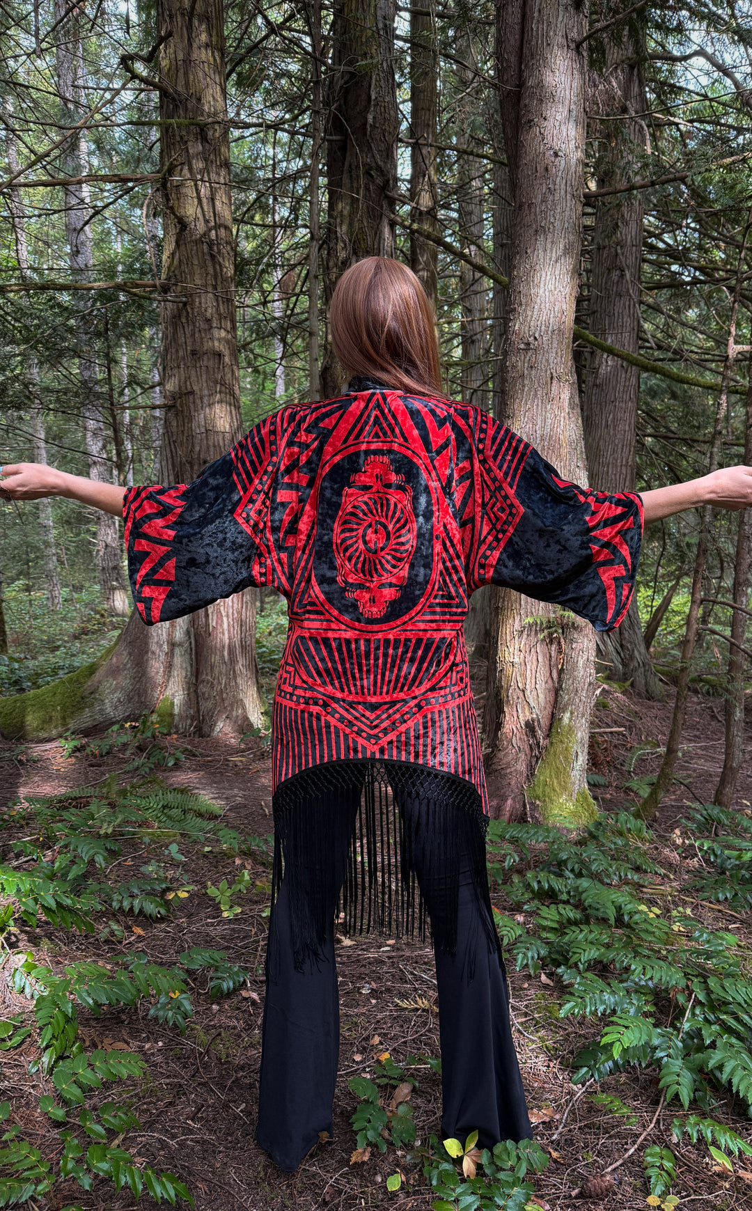 1977 Grateful Dead VELVET Kimono - 4 Colors