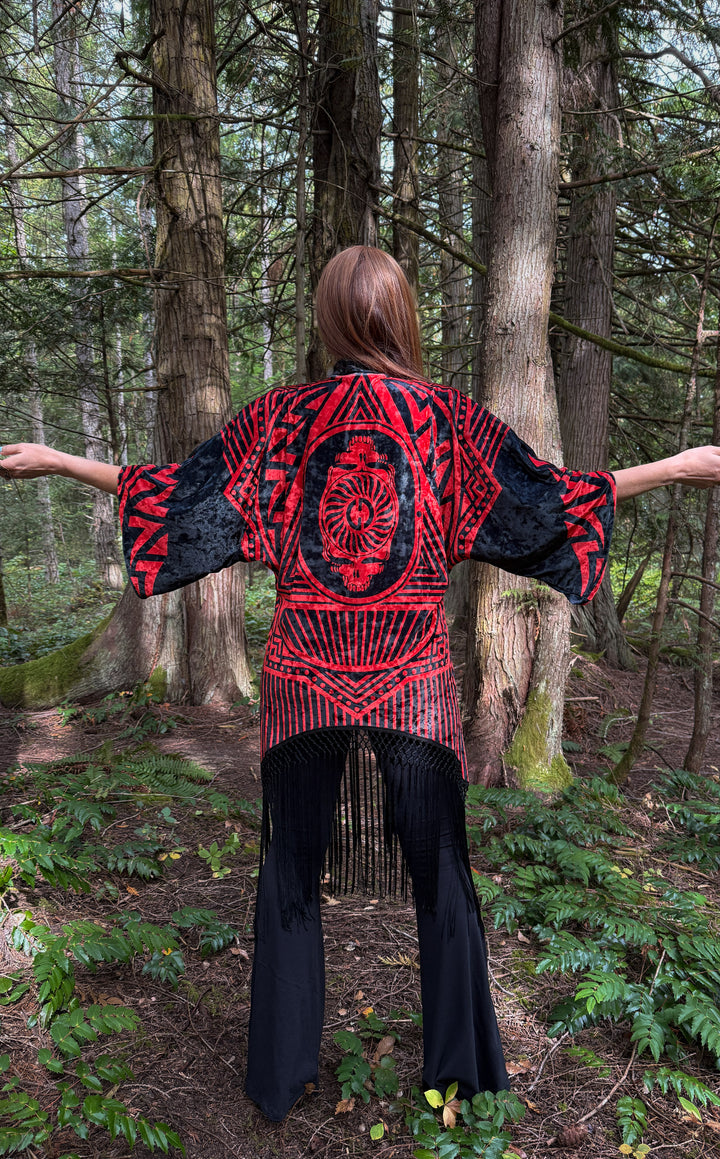 1977 Grateful Dead VELVET Kimono - 4 Colors