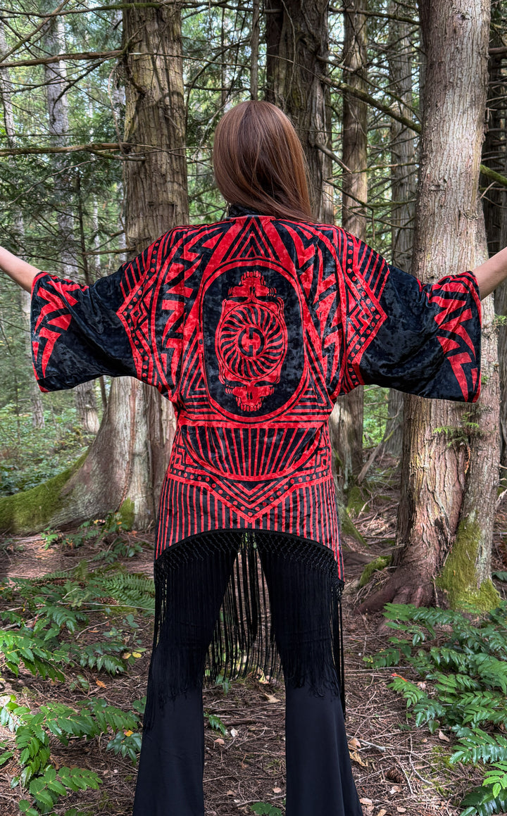 1977 Grateful Dead VELVET Kimono - 4 Colors