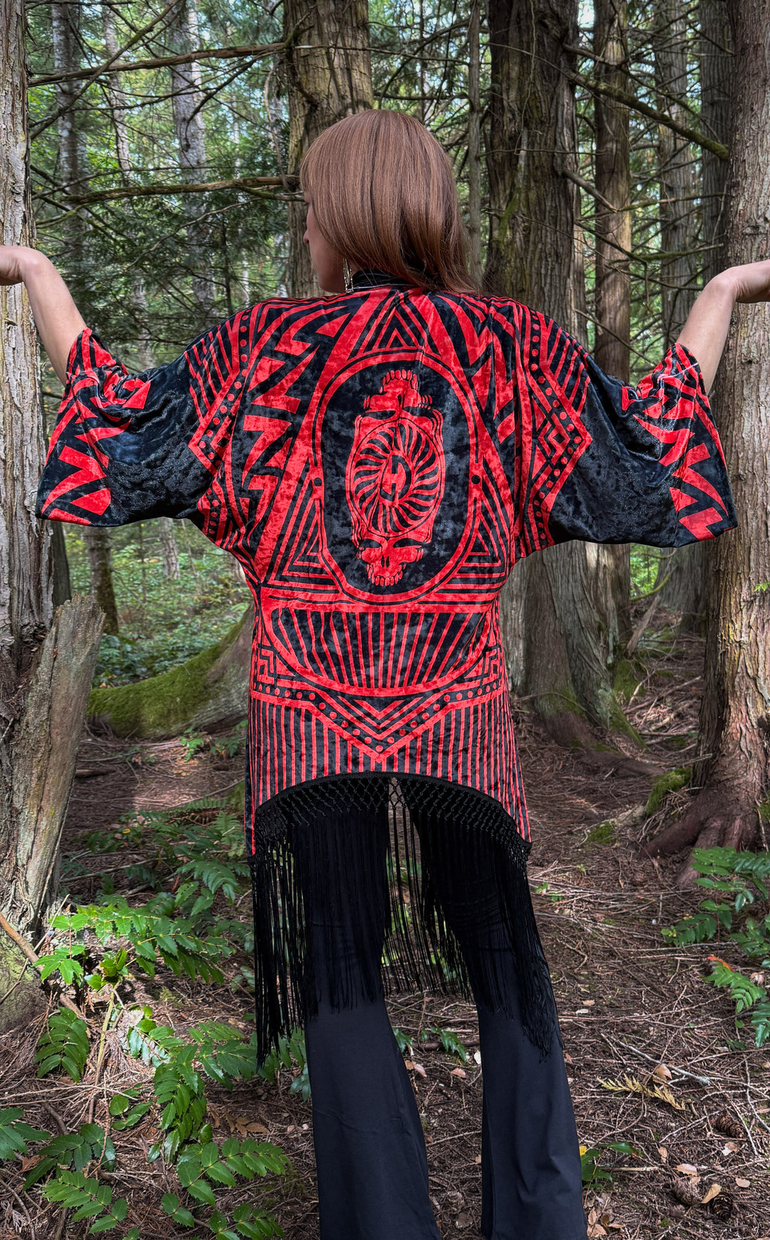 1977 Grateful Dead VELVET Kimono - 4 Colors