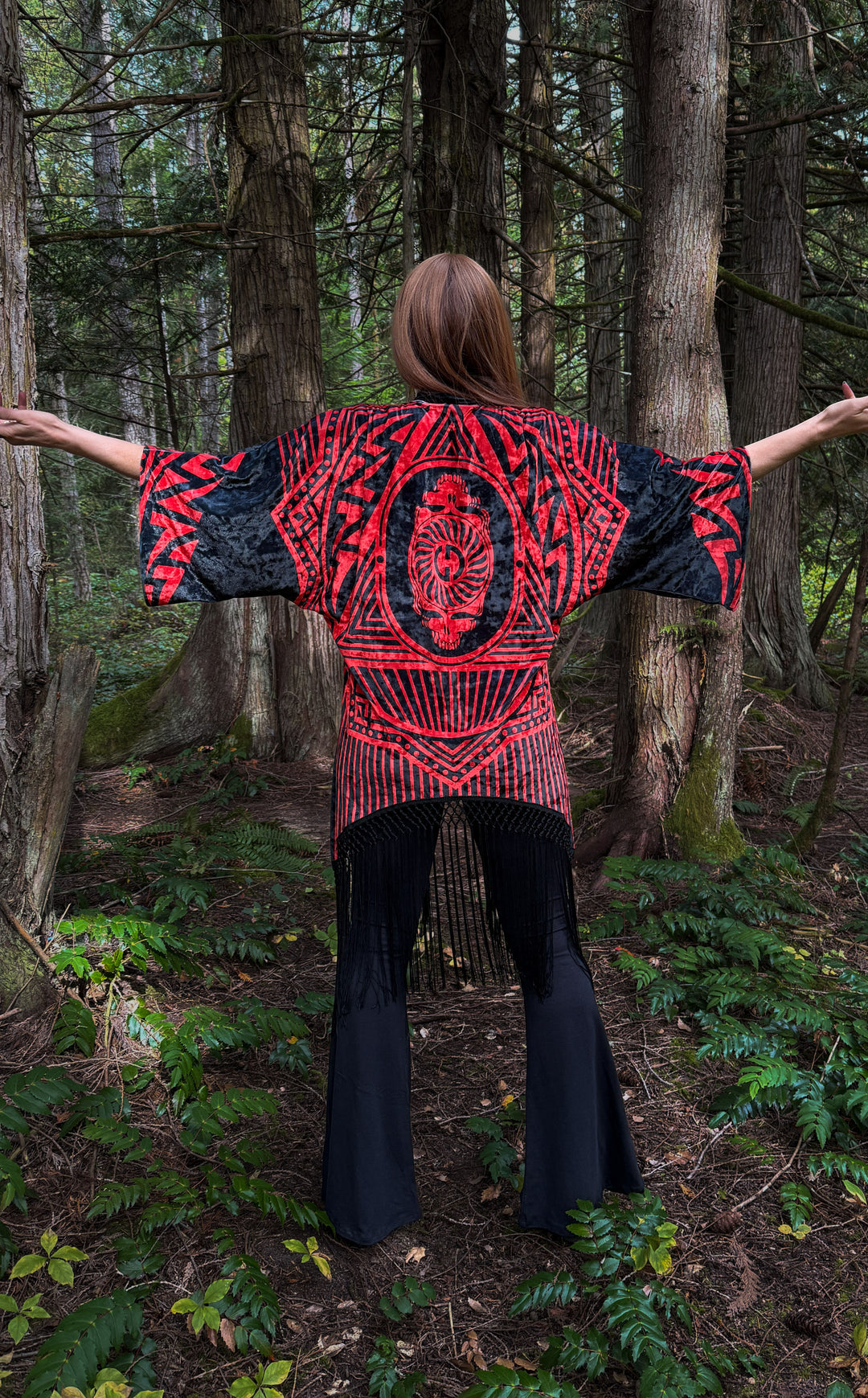 1977 Grateful Dead VELVET Kimono - 4 Colors