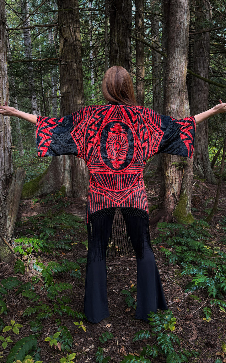 1977 Grateful Dead VELVET Kimono - 4 Colors