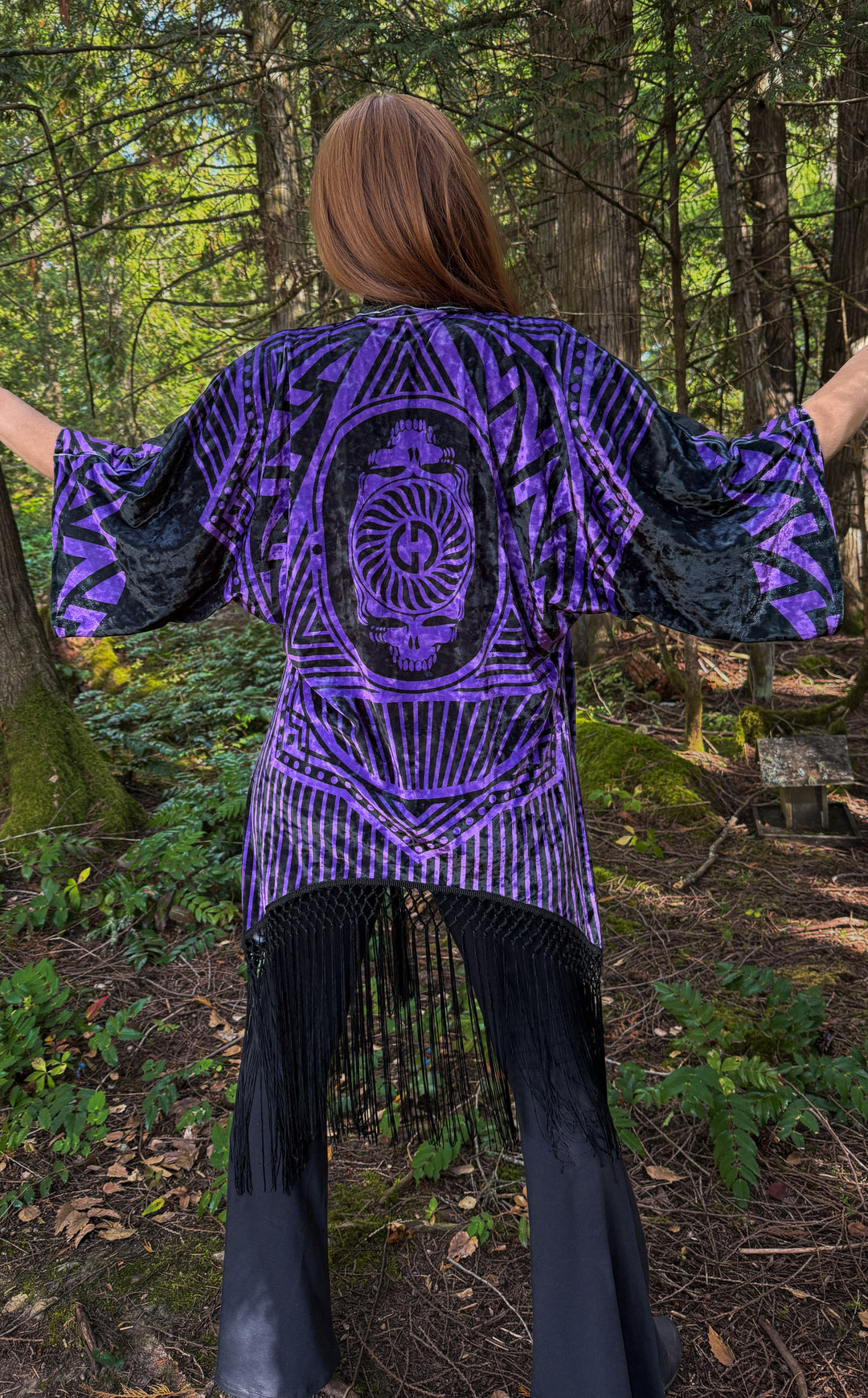 1977 Grateful Dead VELVET Kimono - 4 Colors