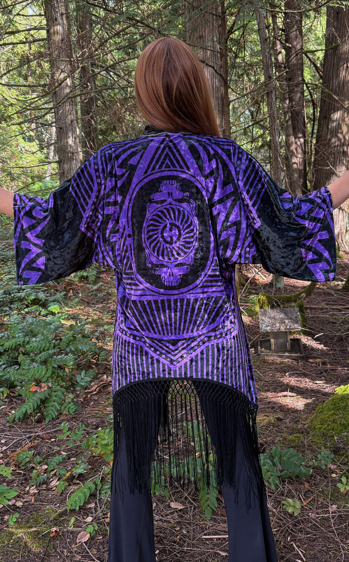 1977 Grateful Dead VELVET Kimono - 4 Colors