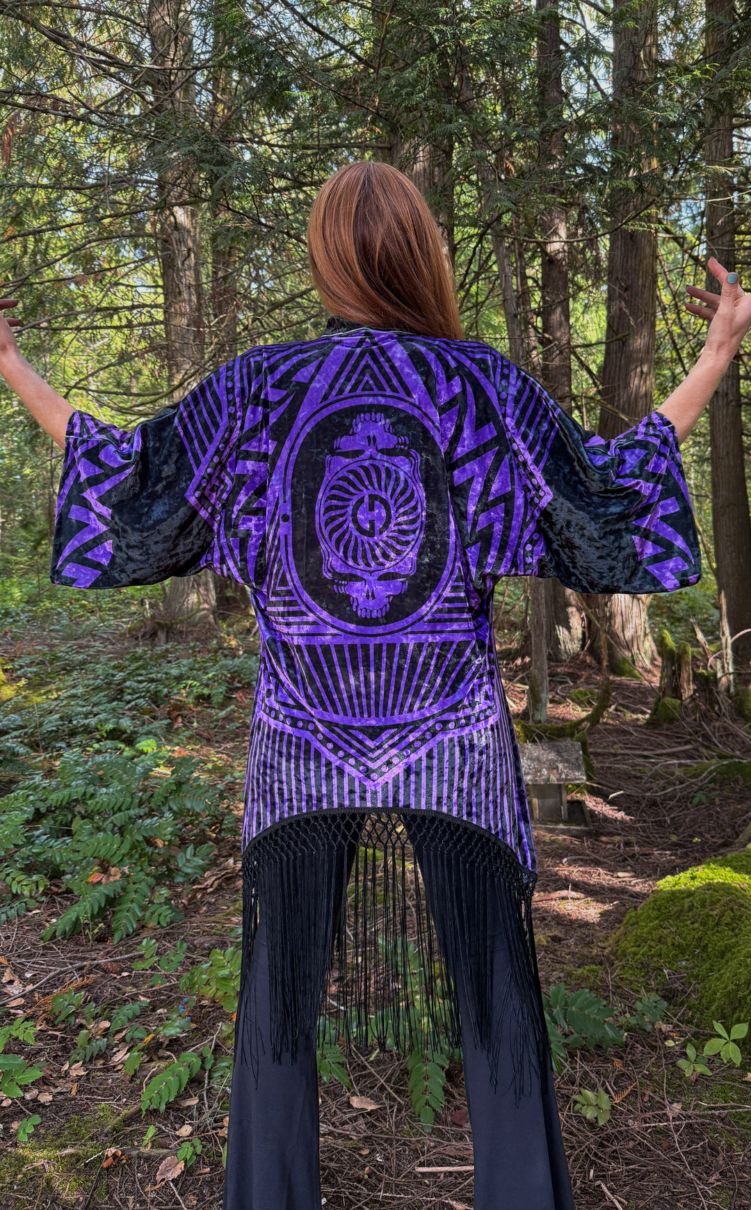 1977 Grateful Dead VELVET Kimono - 4 Colors