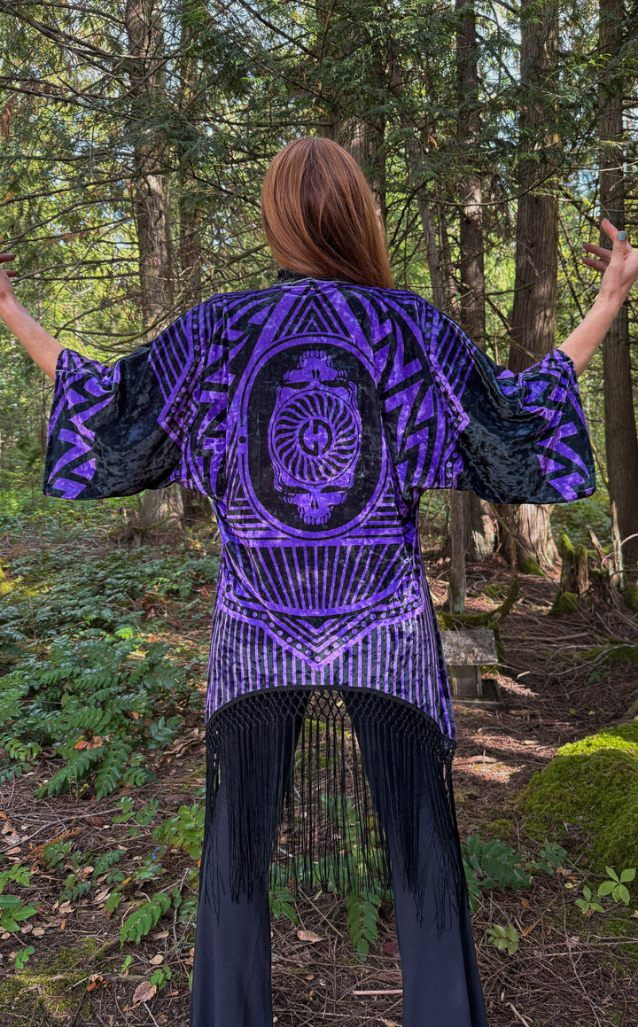 1977 Grateful Dead VELVET Kimono - 4 Colors