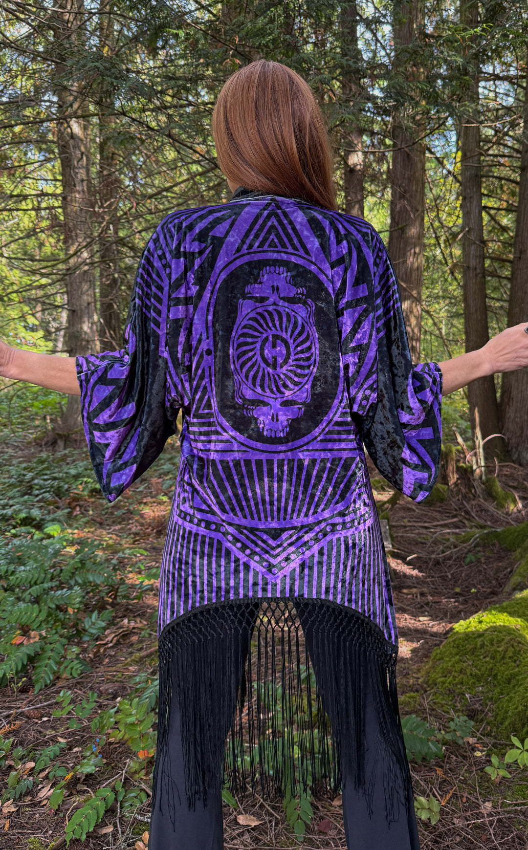 1977 Grateful Dead VELVET Kimono - 4 Colors