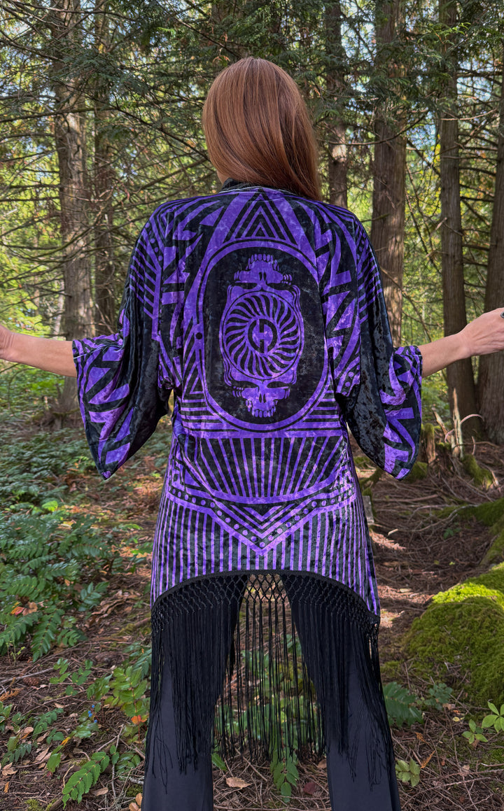 1977 Grateful Dead VELVET Kimono - 4 Colors