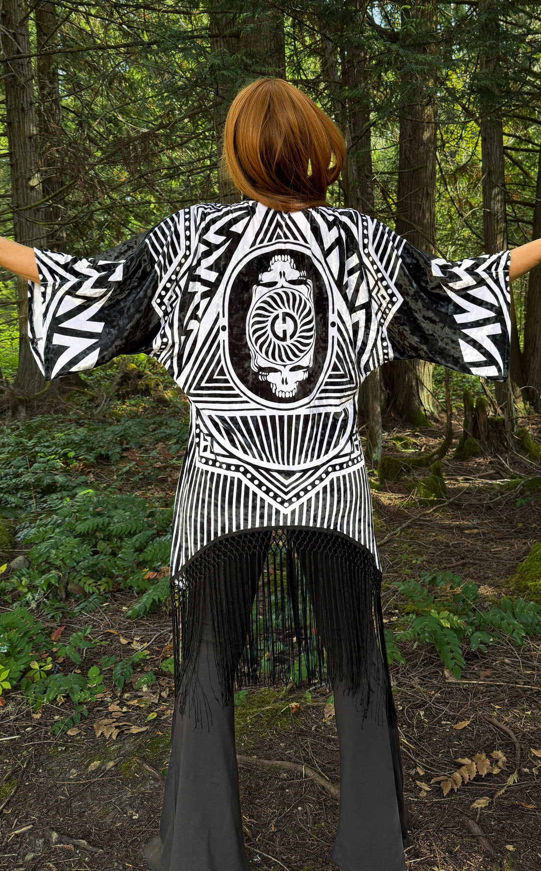 1977 Grateful Dead VELVET Kimono - 4 Colors