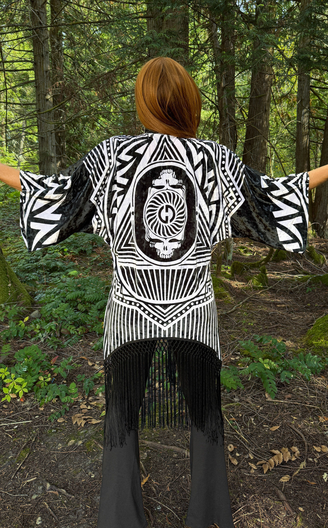 1977 Grateful Dead VELVET Kimono - 4 Colors