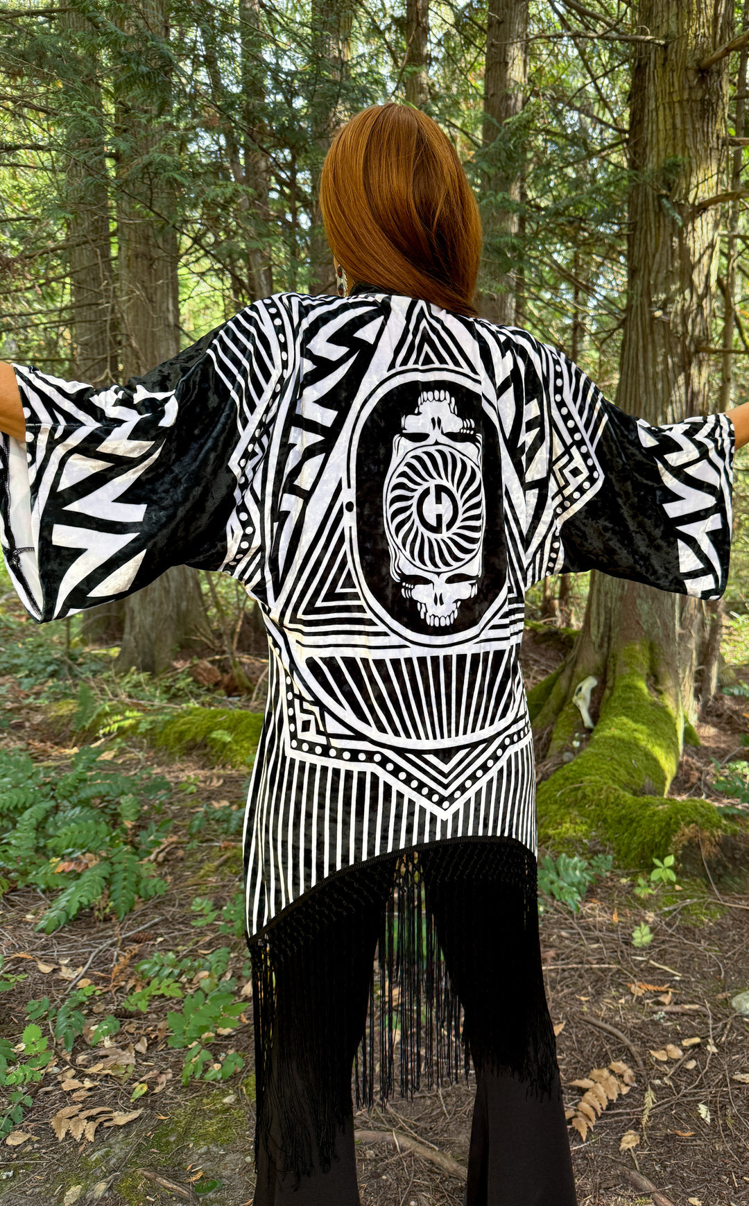 1977 Grateful Dead VELVET Kimono - 4 Colors