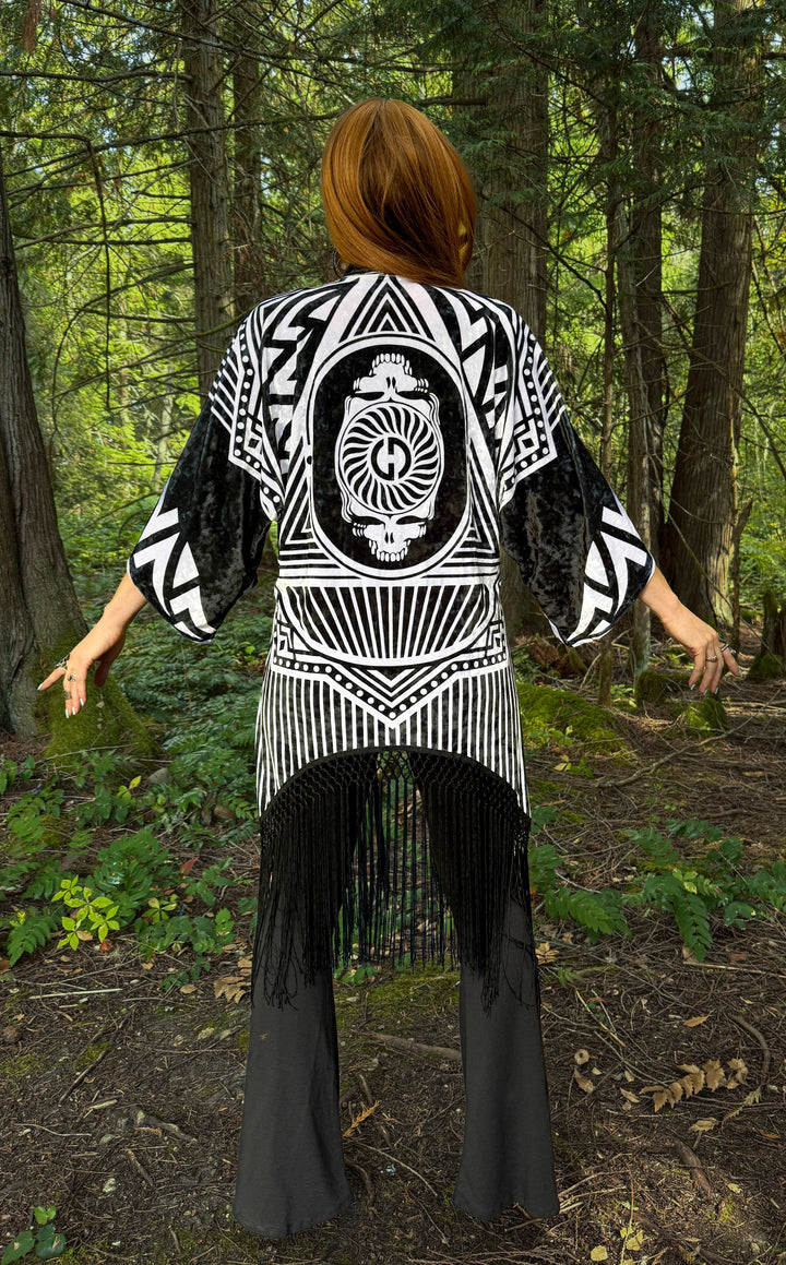 1977 Grateful Dead VELVET Kimono - 4 Colors