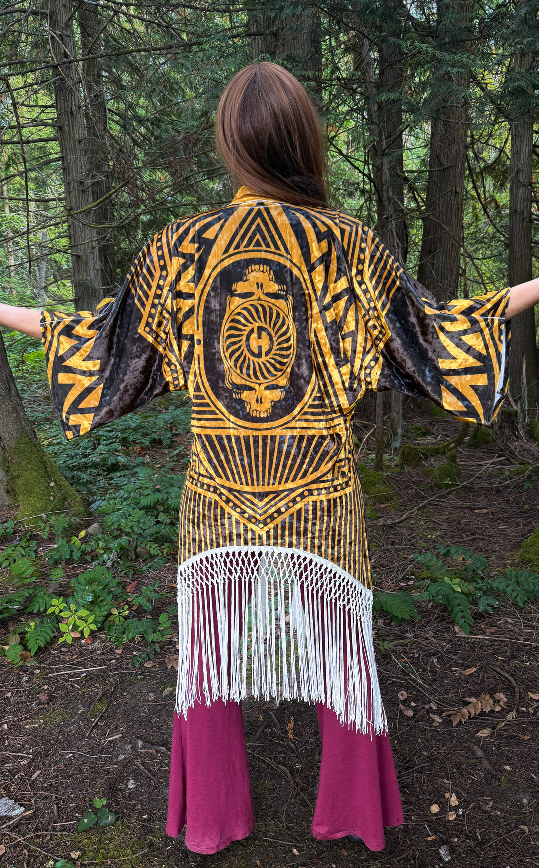 1977 Grateful Dead VELVET Kimono - 4 Colors