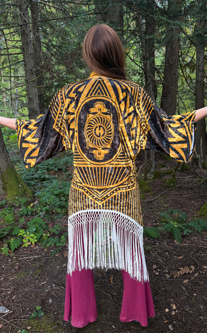 1977 Grateful Dead VELVET Kimono - 4 Colors