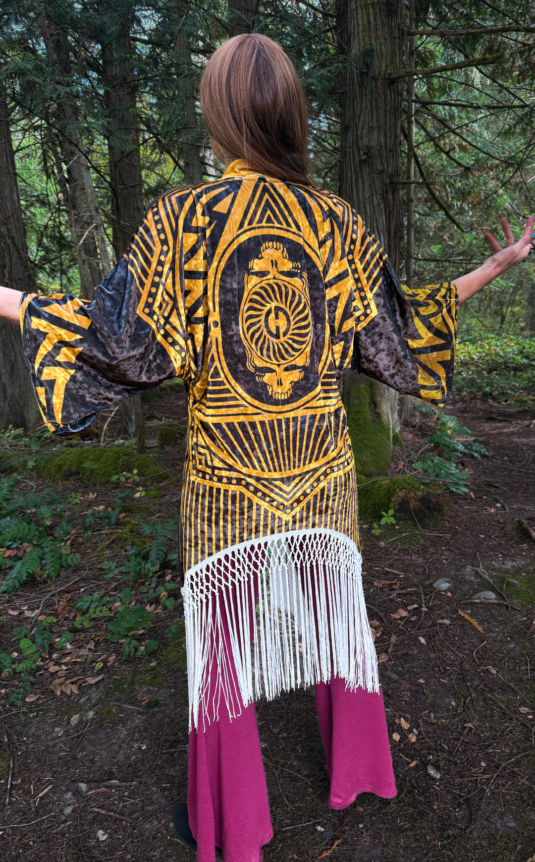 1977 Grateful Dead VELVET Kimono - 4 Colors