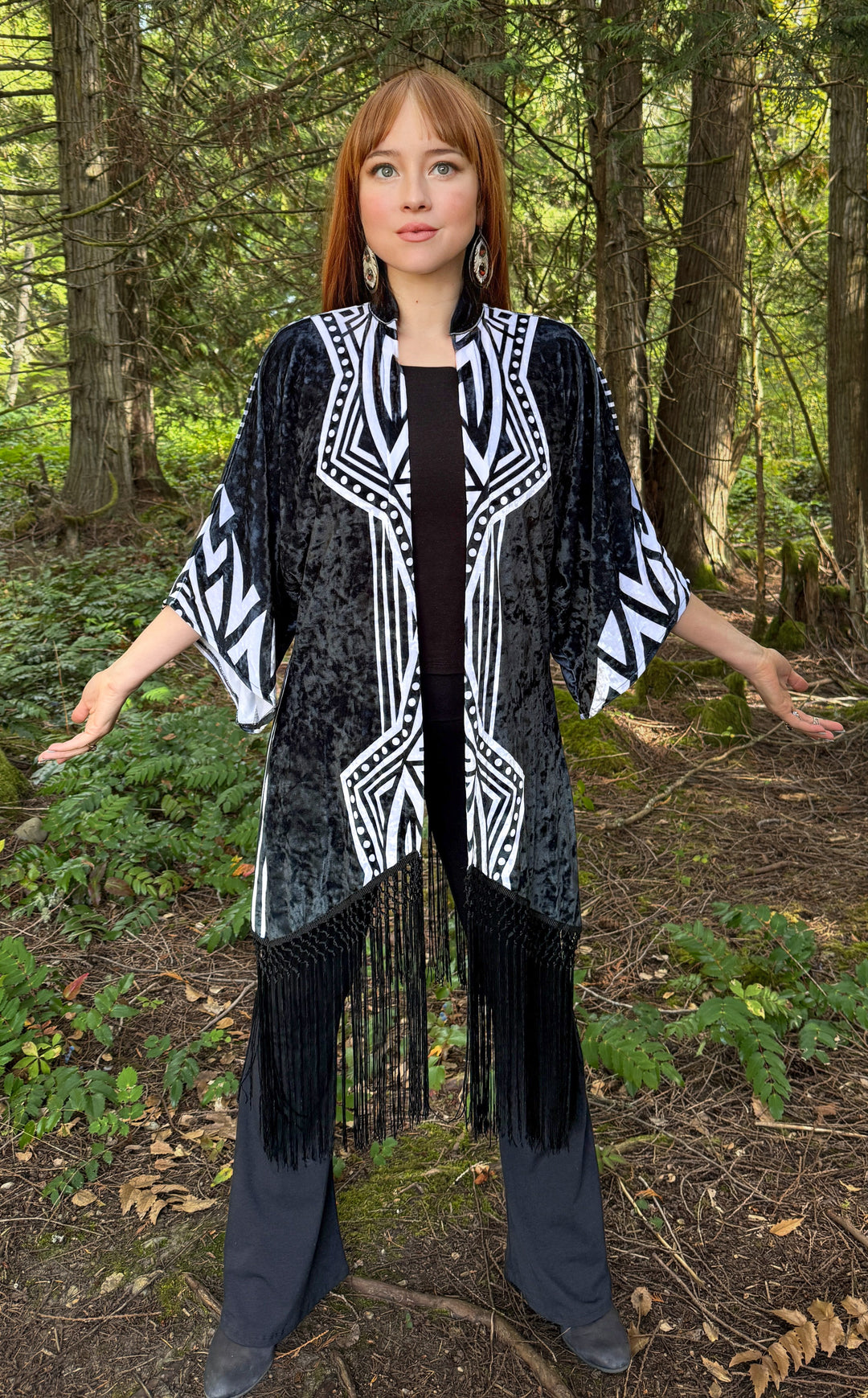 1977 Grateful Dead VELVET Kimono - 4 Colors