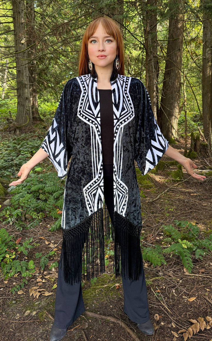 1977 Grateful Dead VELVET Kimono - 4 Colors