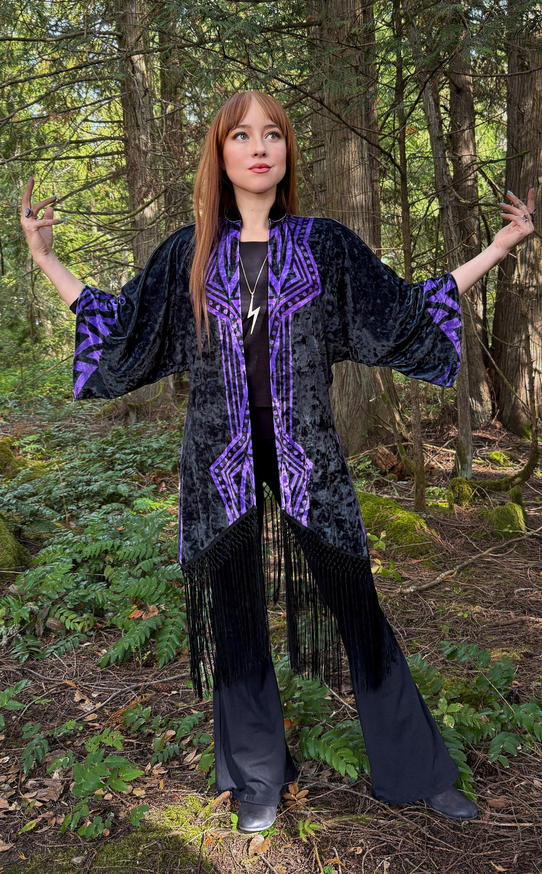1977 Grateful Dead VELVET Kimono - 4 Colors