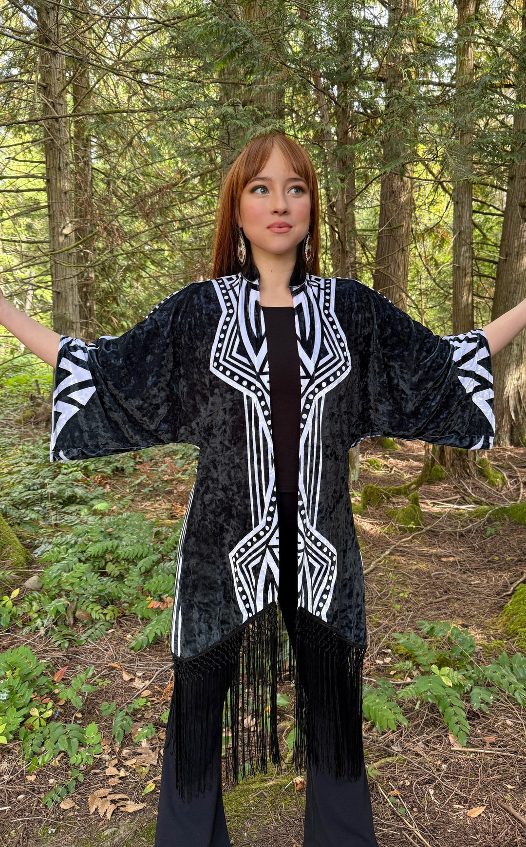 1977 Grateful Dead VELVET Kimono - 4 Colors